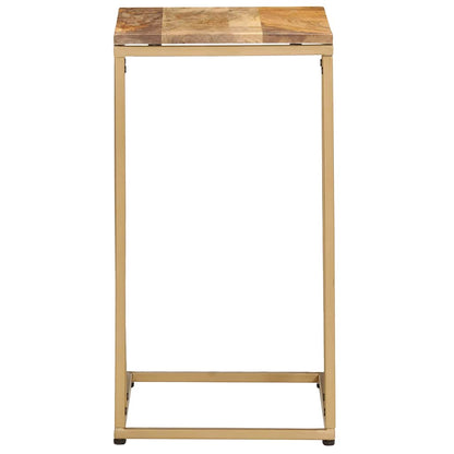 286400 vidaXL Side Table 35x45x65 cm Solid Mango Wood