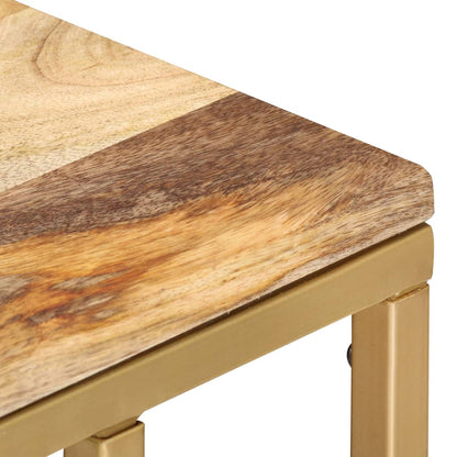 vidaXL Side Table 35x45x65 cm Solid Mango Wood