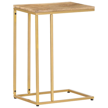 286400 vidaXL Side Table 35x45x65 cm Solid Mango Wood