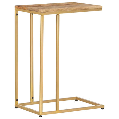 286400 vidaXL Side Table 35x45x65 cm Solid Mango Wood