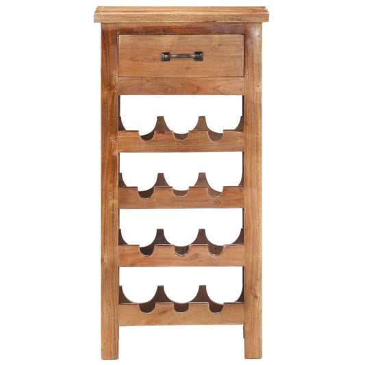 287482 vidaXL Wine Cabinet 40x30x80 cm Solid Acacia Wood