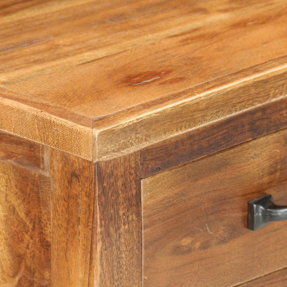 vidaXL Wine Cabinet 40x30x80 cm Solid Acacia Wood
