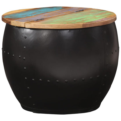 vidaXL Coffee Table 53x43 cm Solid Reclaimed Wood