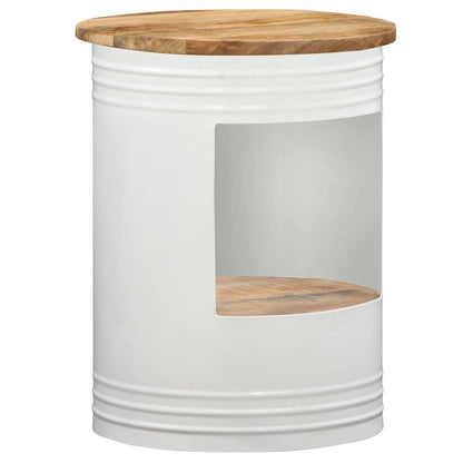 287488 vidaXL Coffee Table 43x55 cm Solid Mango Wood
