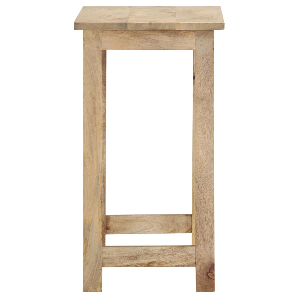 vidaXL Nesting Tables 3 pcs Solid Mango Wood