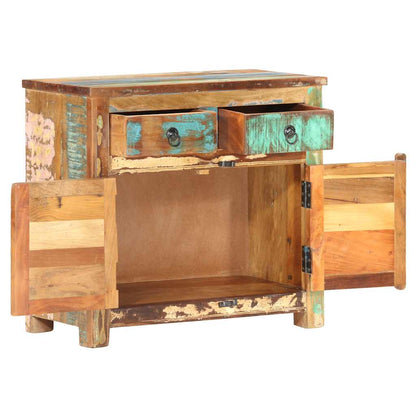 287490 vidaXL Sideboard 70x35x65 cm Solid Reclaimed Wood
