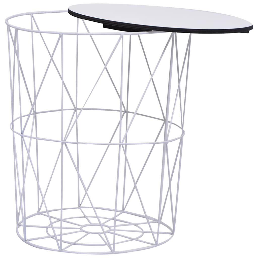 287644 vidaXL Coffee Table 3 pcs White