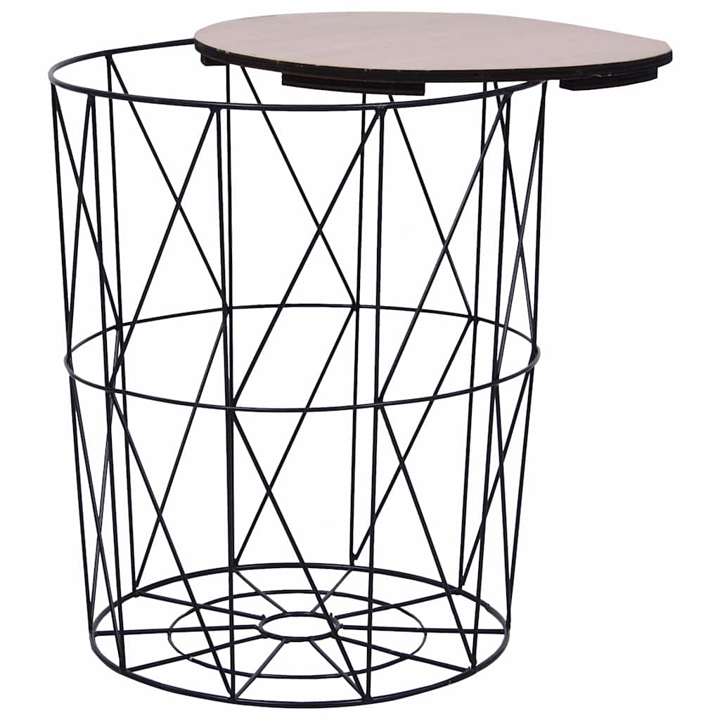 287645 vidaXL Coffee Table 3 pcs Black