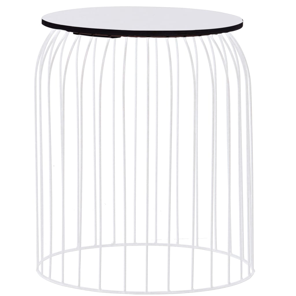 vidaXL Coffee Tables 3 pcs White
