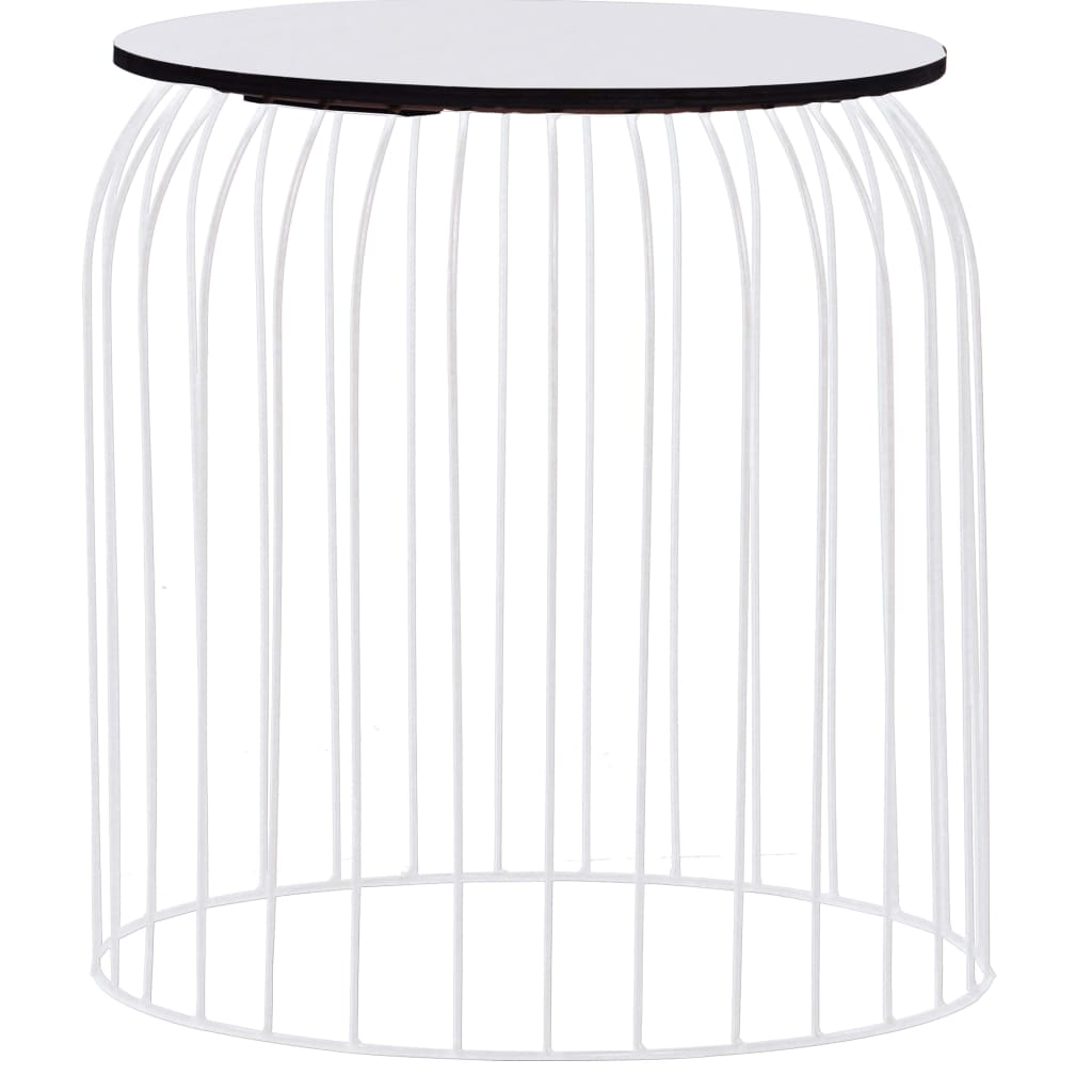 vidaXL Coffee Tables 3 pcs White