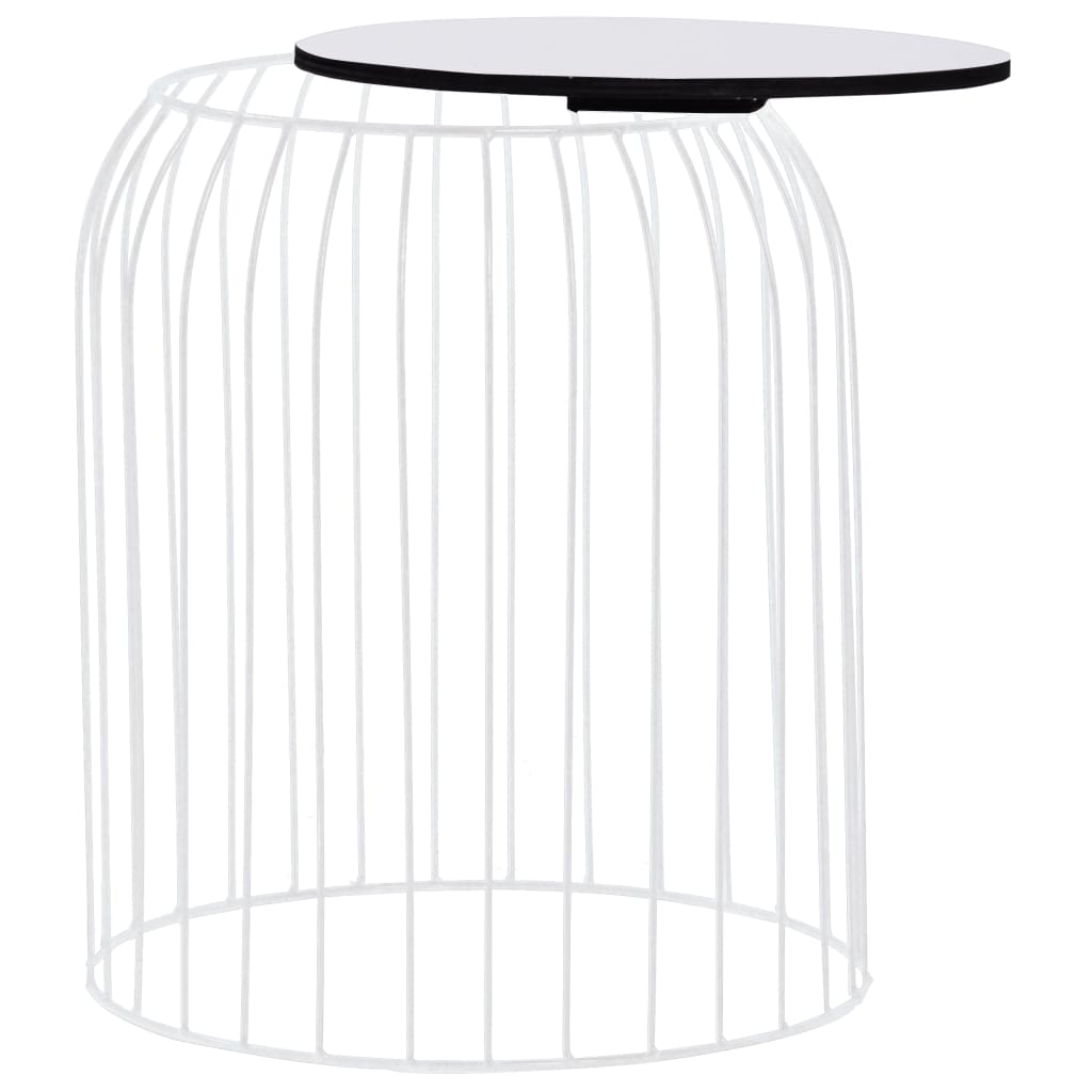 vidaXL Coffee Tables 3 pcs White
