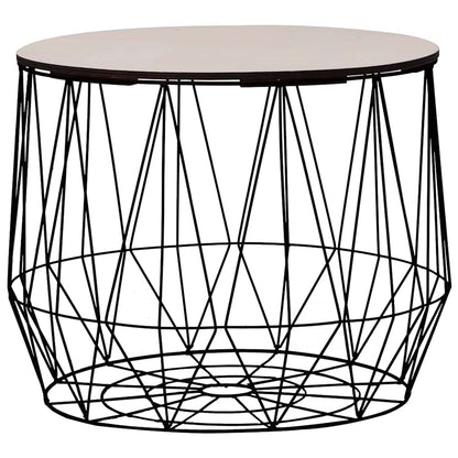 287663 vidaXL Coffee Table 2 pcs Black