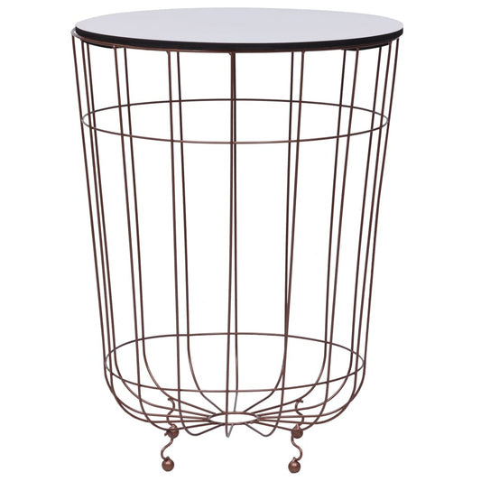vidaXL Coffee Table Gold Ø 40 cm