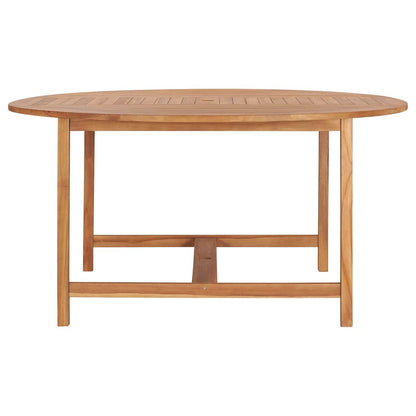 49007 vidaXL Garden Table 150x76 cm Solid Teak Wood