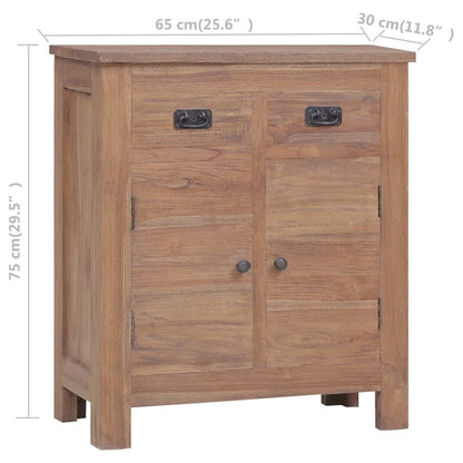 vidaXL Sideboard 65x30x75 cm Solid Teak Wood