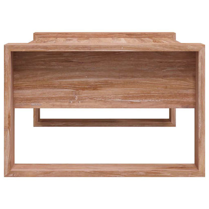 vidaXL Coffee Table 110x60x40 cm Solid Teak Wood