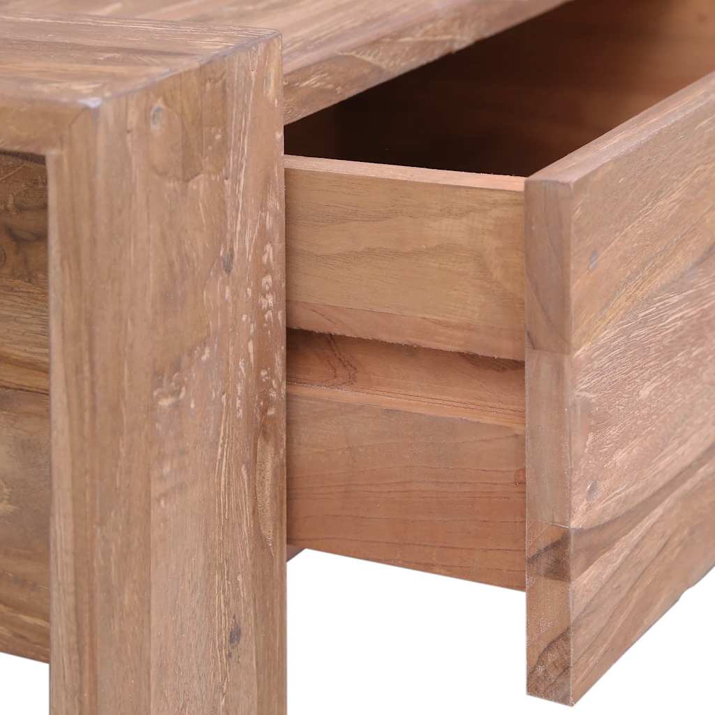 vidaXL Coffee Table 110x60x40 cm Solid Teak Wood