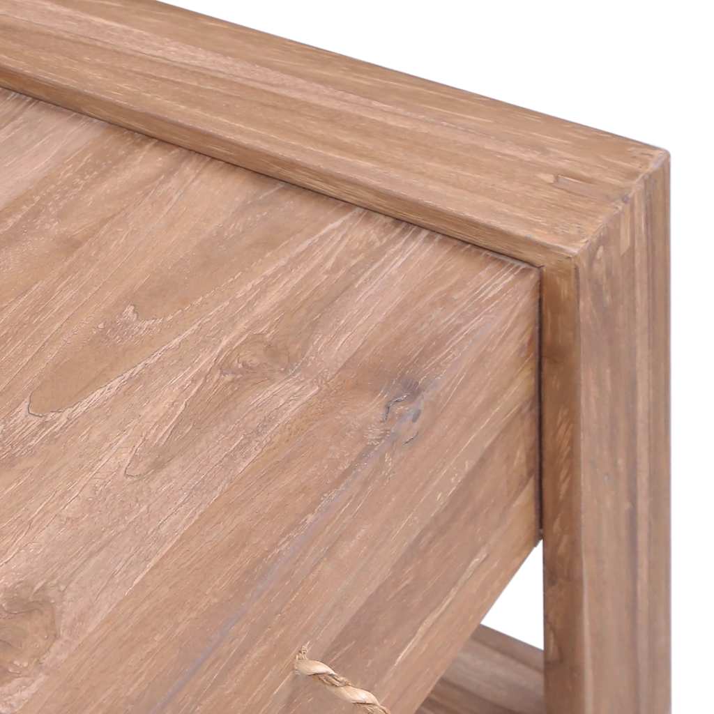 vidaXL Coffee Table 110x60x40 cm Solid Teak Wood