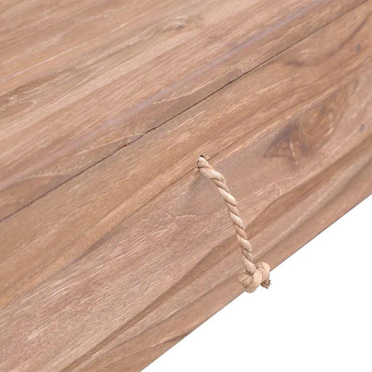 vidaXL Coffee Table 110x60x40 cm Solid Teak Wood