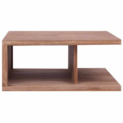 287898 vidaXL Coffee Table 70x70x30 cm Solid Teak Wood