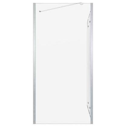 vidaXL Bath Enclosure 120x69x130 cm Tempered Glass Transparent