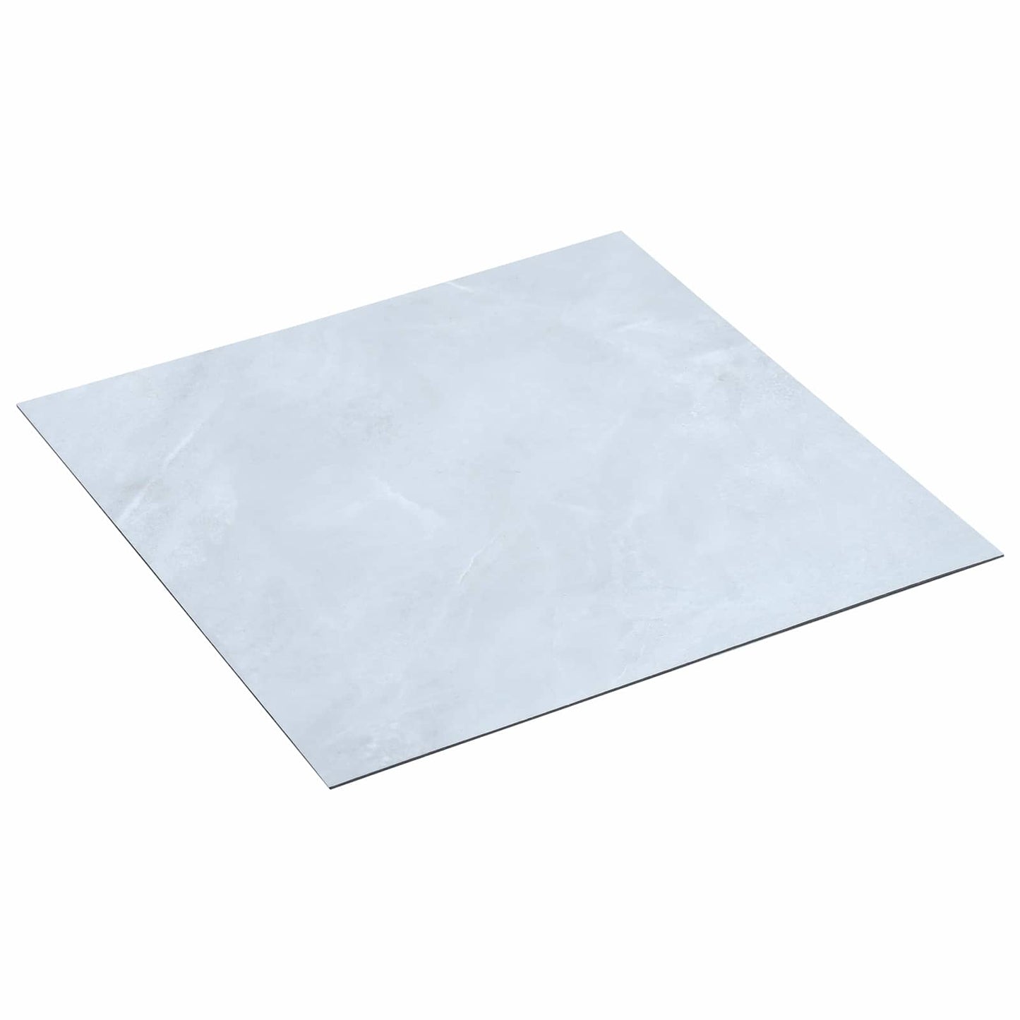 vidaXL Flooring Planks 55 pcs White 5.11 m² PVC