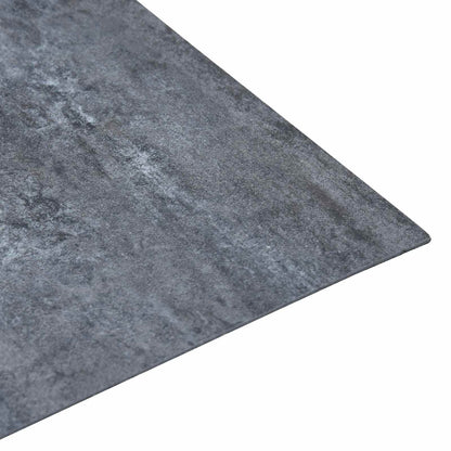 vidaXL Flooring Planks 5.11 m² 55 pcs PVC Grey Marble
