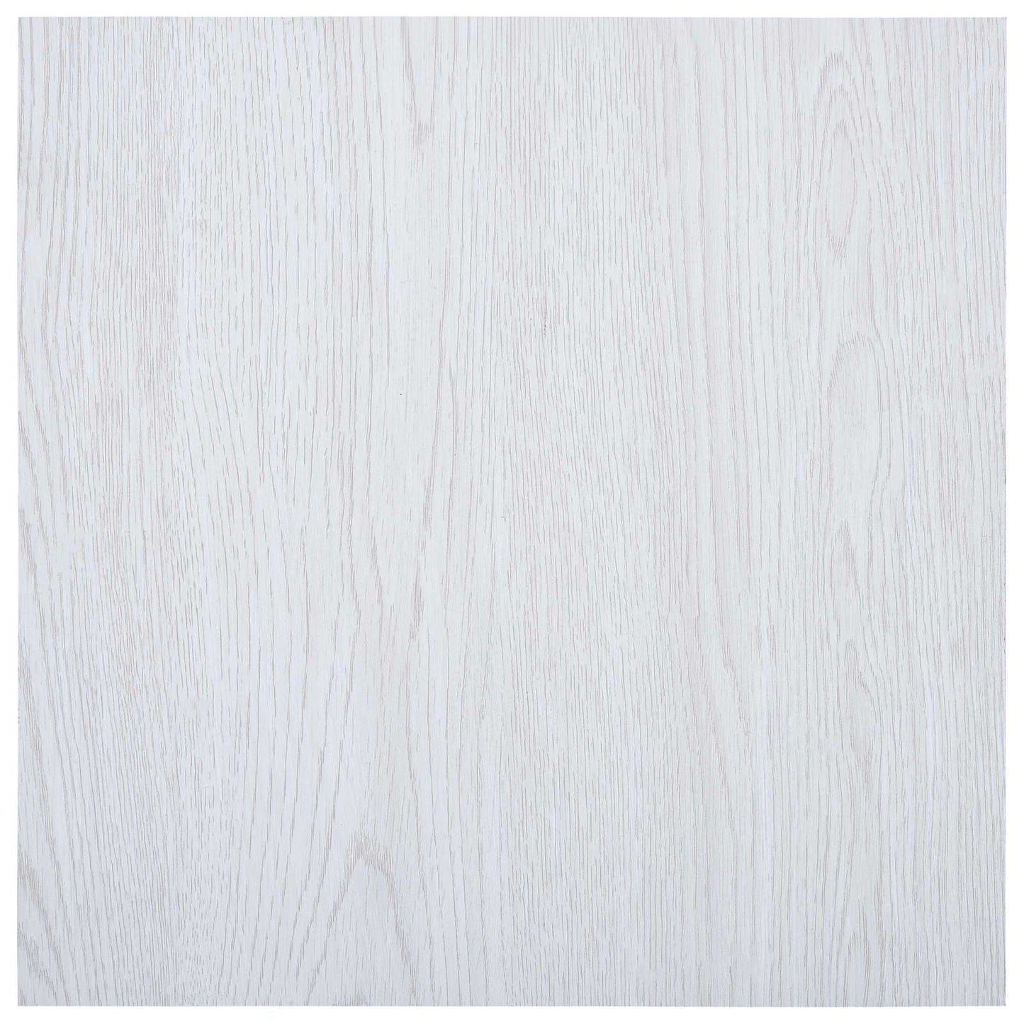 vidaXL Flooring Planks 5.11 m² 55 pcs PVC White Wood