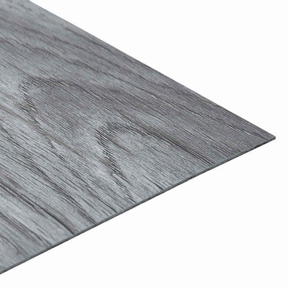 vidaXL Flooring Planks 55 pcs Light Grey 5.11 m² PVC