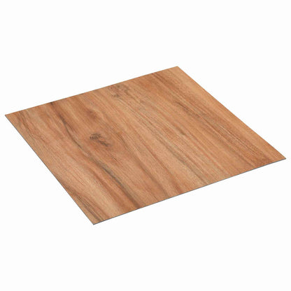 vidaXL Flooring Planks 5.11 m² 55 pcs PVC Light Wood