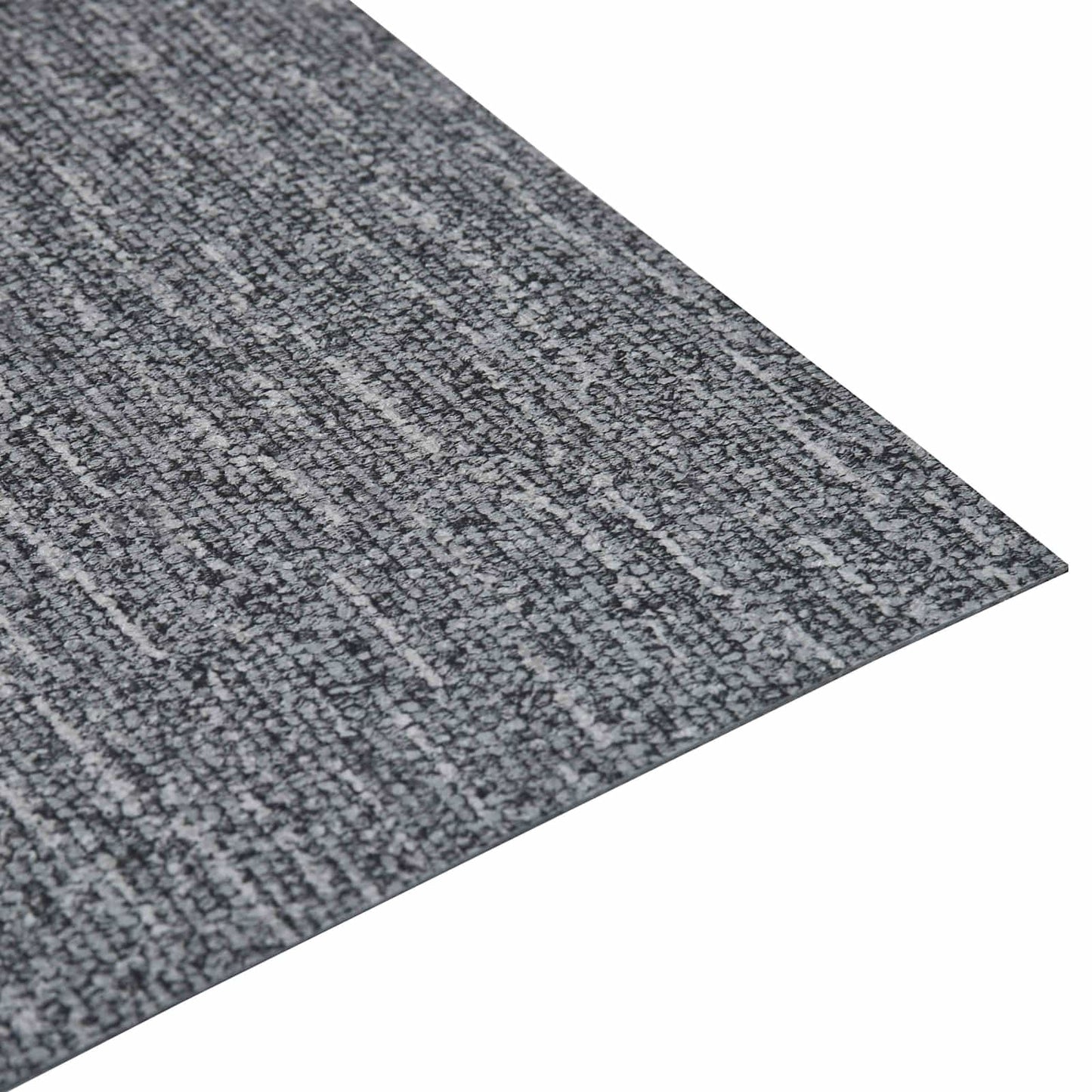 vidaXL Flooring Planks 5.11 m² 55 pcs PVC White and Grey