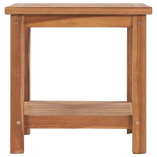 48979 vidaXL Coffee Table 45x45x45 cm Solid Teak Wood