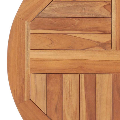 vidaXL Tabletop | Natural Teak | Solid Teak Wood | 60 cm | Durable