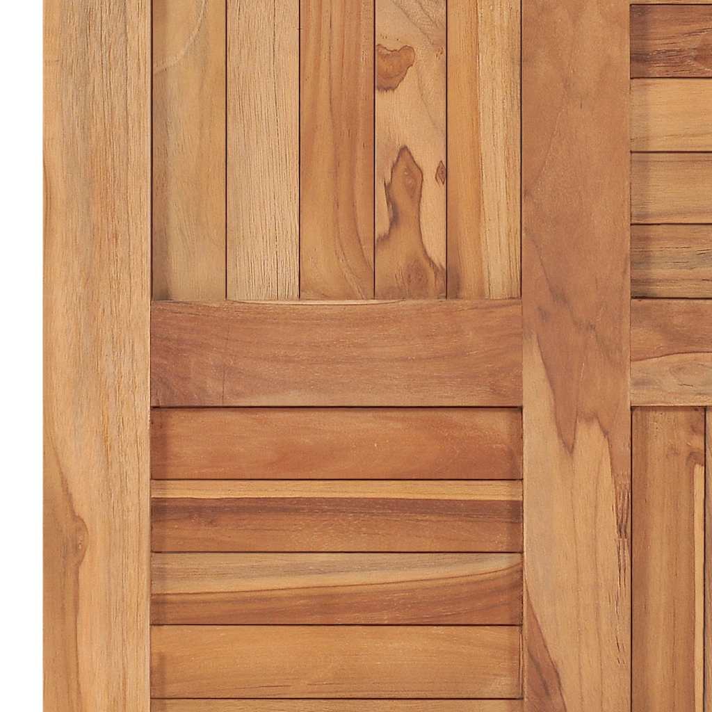 vidaXL Table Top Solid Teak Wood 60x60x2.5 cm