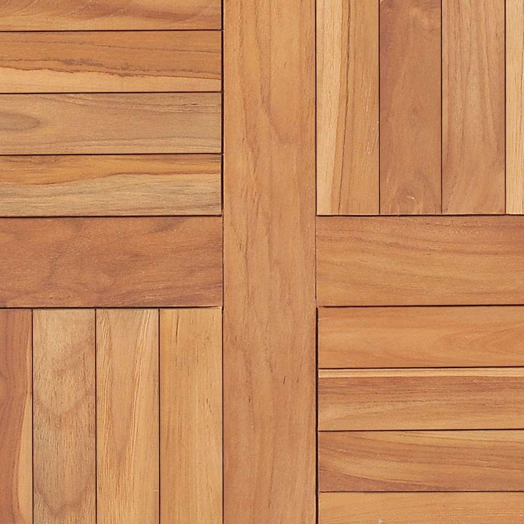 vidaXL Table Top Solid Teak Wood 60x60x2.5 cm