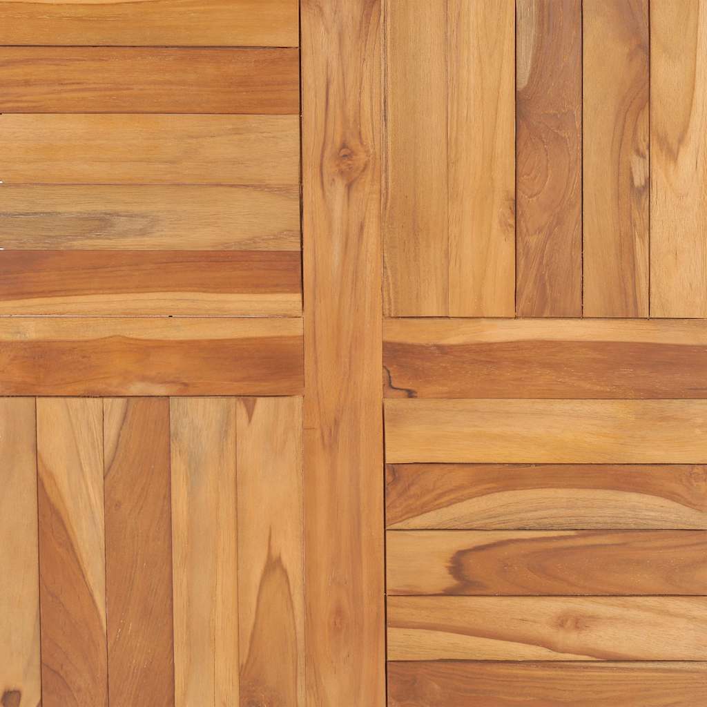vidaXL Table Top Solid Teak Wood 70x70x2.5 cm