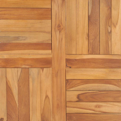 vidaXL Table Top Solid Teak Wood 70x70x2.5 cm
