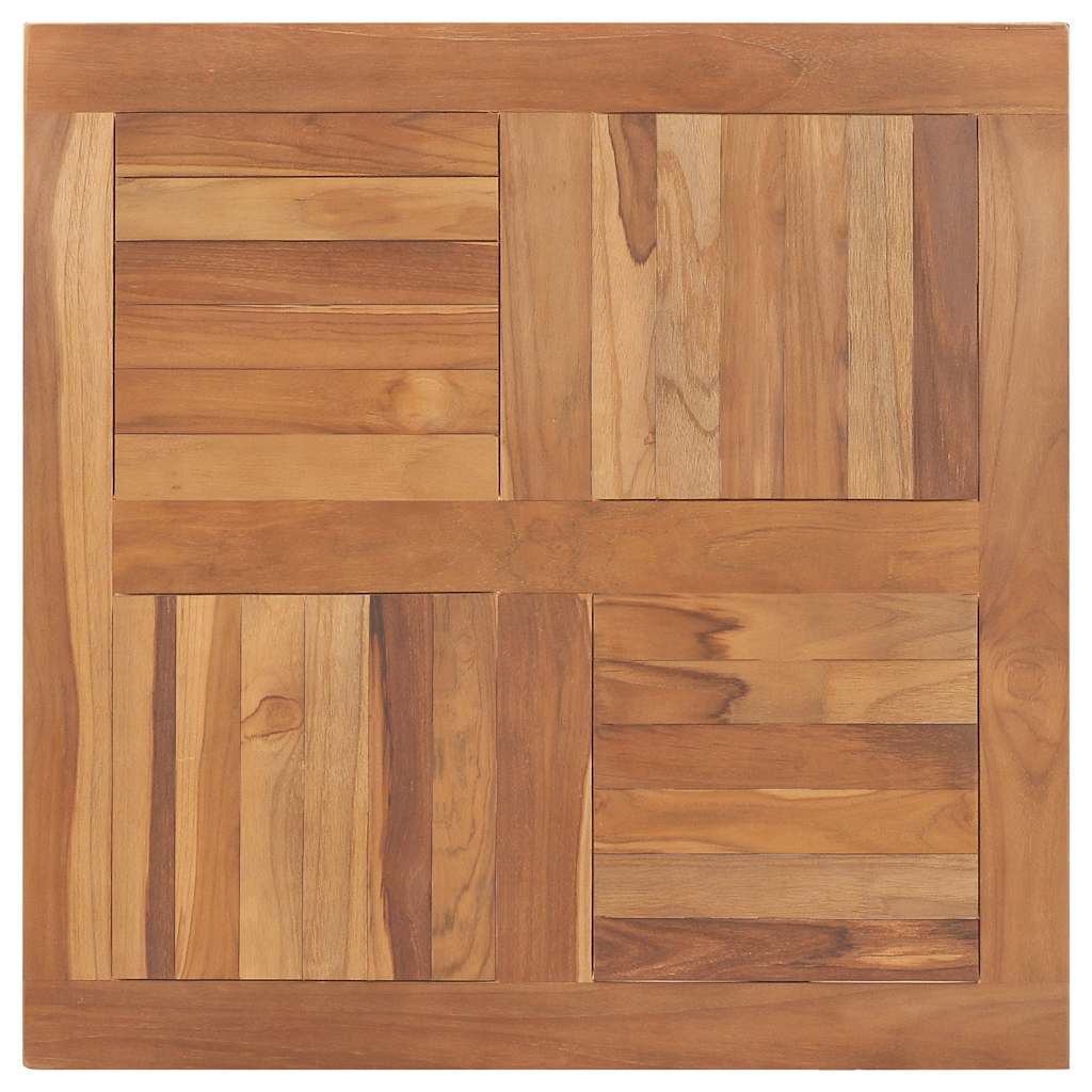 vidaXL Table Top | Teak | Solid Teak Wood | 80x80 cm | Durable | Table Top