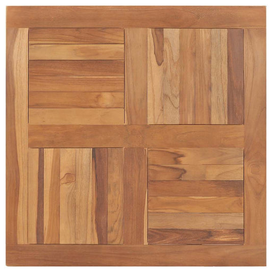 vidaXL Table Top | Teak | Solid Teak Wood | 80x80 cm | Durable | Table Top