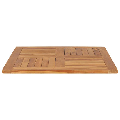 vidaXL Table Top | Teak | Solid Teak Wood | 80x80 cm | Durable | Table Top