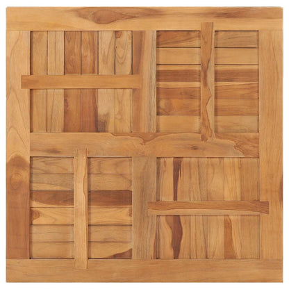 vidaXL Table Top | Teak | Solid Teak Wood | 80x80 cm | Durable | Table Top