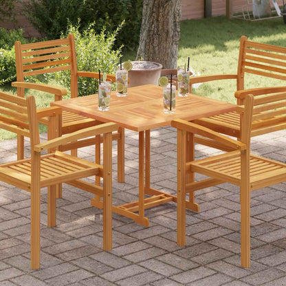 vidaXL Table Top | Teak | Solid Teak Wood | 80x80 cm | Durable | Table Top