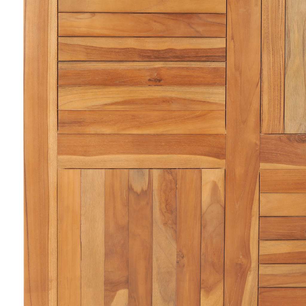 vidaXL Table Top | Natural Teak | Solid Teak Wood | 90x90 cm | Durable