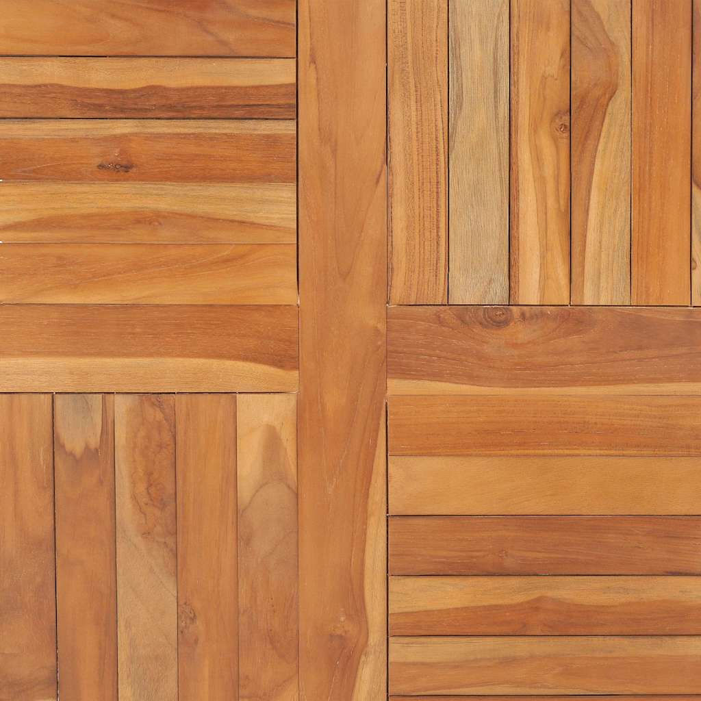 vidaXL Table Top | Natural Teak | Solid Teak Wood | 90x90 cm | Durable