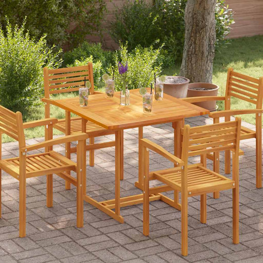 vidaXL Table Top | Natural Teak | Solid Teak Wood | 90x90 cm | Durable