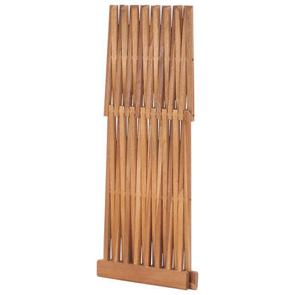 vidaXL Stool | Teak | Solid Teak wood | Medium | Foldable | Folding Stool