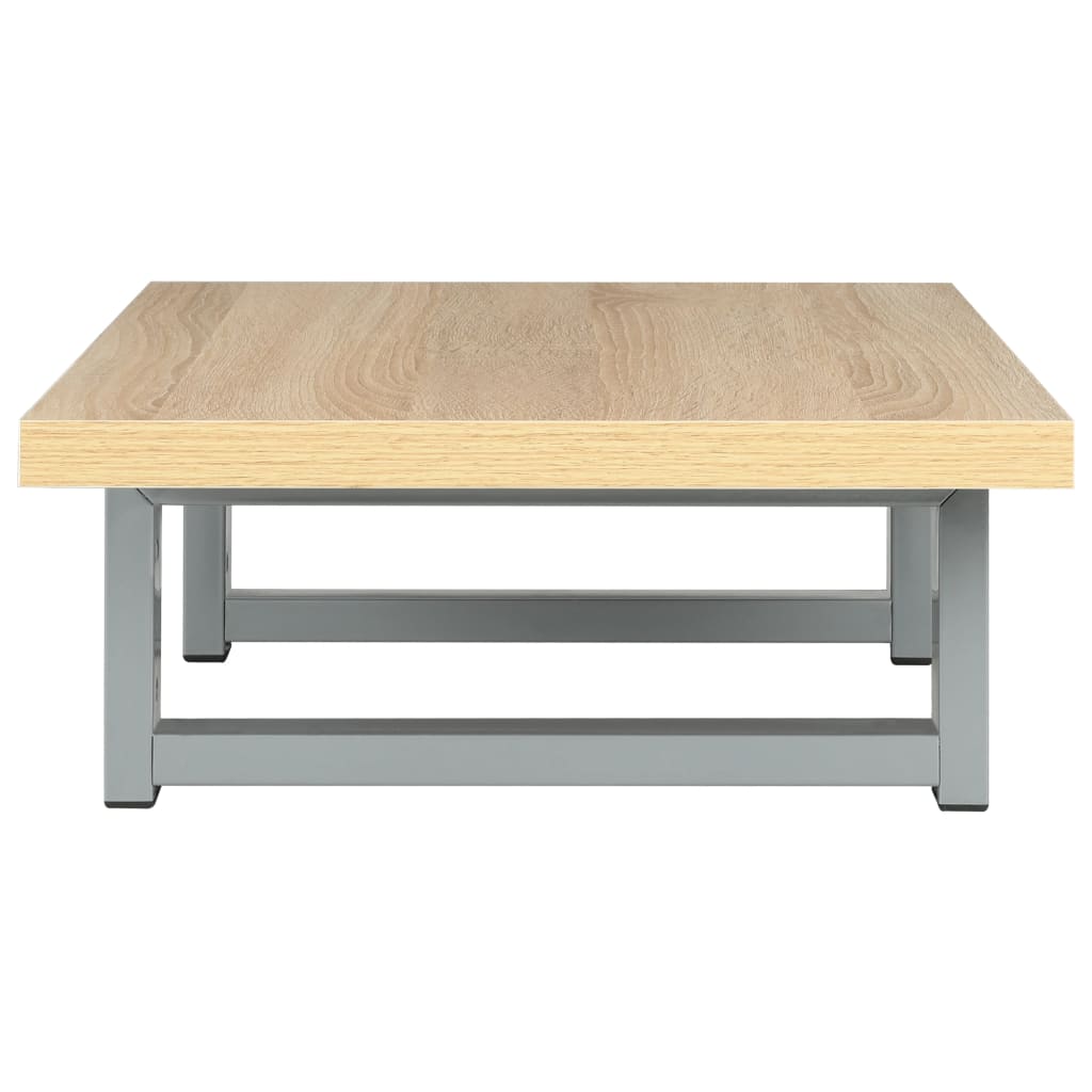 vidaXL Two Piece Bathroom Furniture Set Ceramic Oak