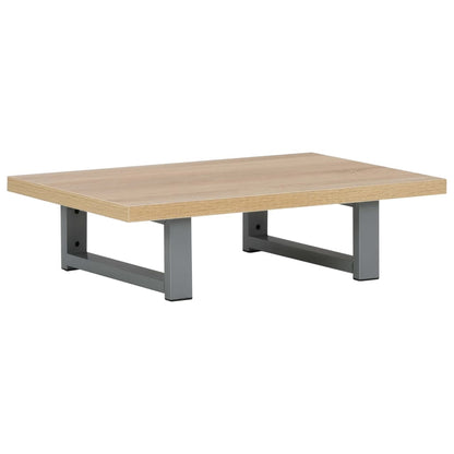 vidaXL Two Piece Bathroom Furniture Set Ceramic Oak