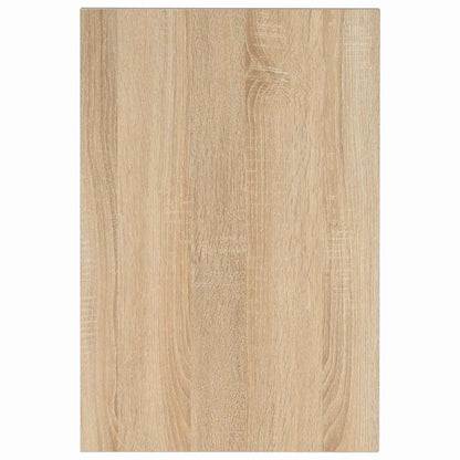 vidaXL Two Piece Bathroom Furniture Set Ceramic Oak