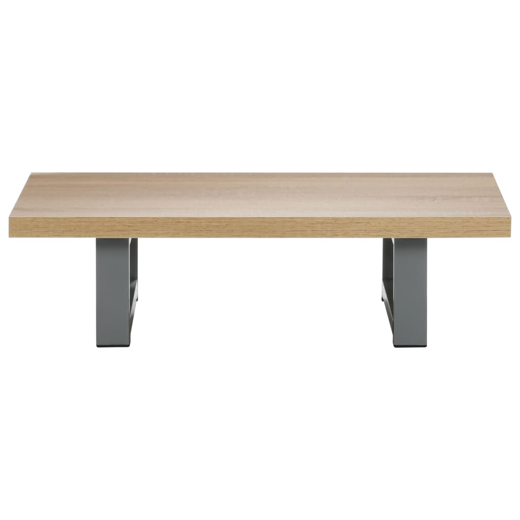 vidaXL Two Piece Bathroom Furniture Set Ceramic Oak